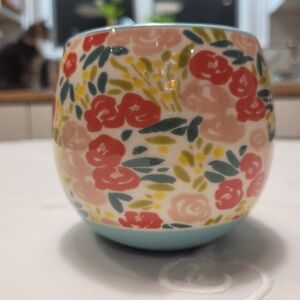 ANTHROPOLOGIE  Leah Reena Gora flower mug